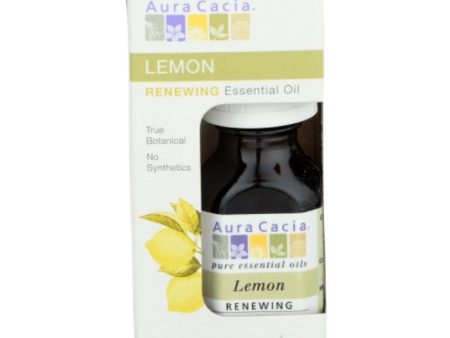 Aura Cacia - Essential Oil Lemon Boxed, 0.5 oz - Pack of 1 Online Sale