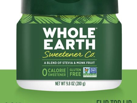 Whole Earth - Stevia & Monk Fruit Sweetener Bulk Jar For Cheap