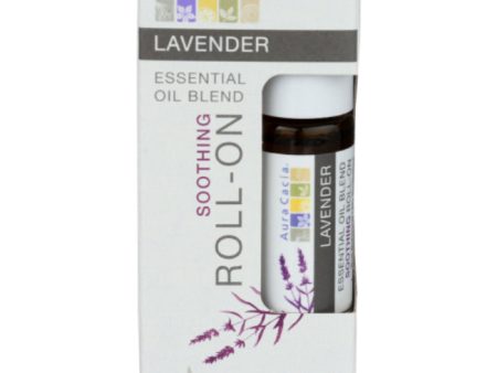 Aura Cacia - Essential Oil Roll-On Lavender, 0.31 Fl Oz - Pack of 1 Discount