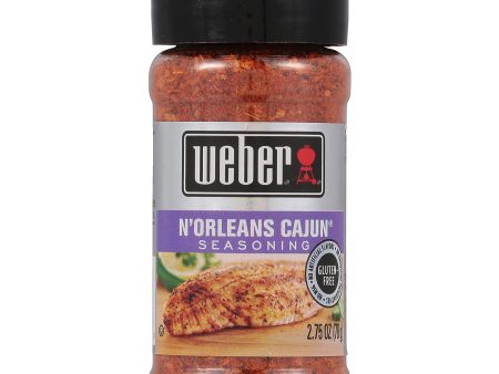 Weber Seasoning N Orleans Cajun 2.75 Oz - Pack Of 6 For Cheap