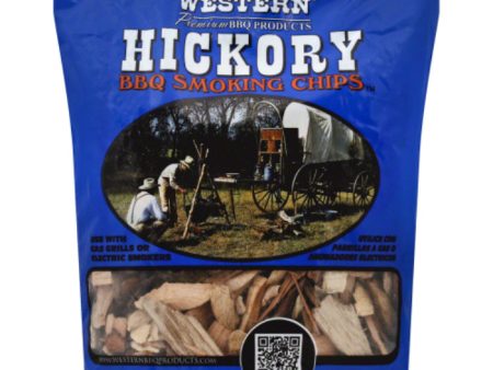 Western Wood Chip Smkng Hickory 2.25 Lb - Pack Of 6 For Sale