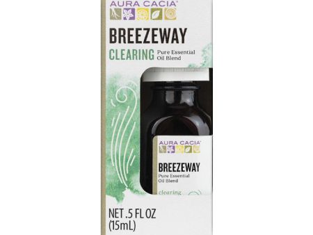 Aura Cacia - Essential Oil Breezeway, 0.5 Fl Oz - Pack of 1 For Sale