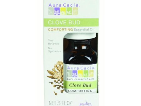 Aura Cacia - Essential Oil Clove Bud, 0.5 Fl Oz - Pack of 1 For Cheap