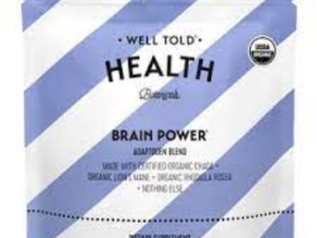 Well Told Health Brain Adaptogen Powder Pk 1.06 Oz - Pack Of 1 Fashion