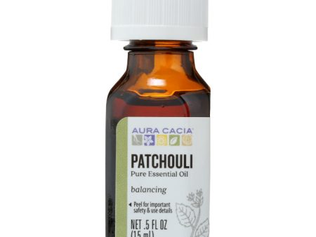 Aura Cacia - Essential Oil Patchouli, 0.5 Oz - Pack of 1 Supply