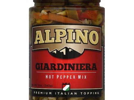 Alpino - Pepper Giardiniera Mix, 12 Oz | Pack of 6 Sale