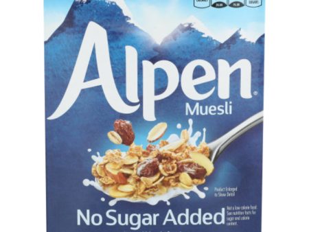 Alpen - Cereal Muesli No Sugar, 14 Oz - Pack of 12 Online now