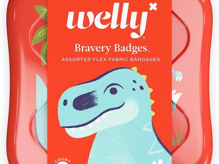 Welly Bandages Dinosaur 48 Pc - Pack Of 1 Fashion