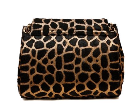 Chanel Black and Gold Giraffe Pattern Limited Edition Cheap