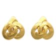 CHANEL 1997 Heart Earrings Gold Small AK38547k For Discount