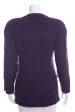 Chanel Boutique Purple Tweed Button Up Jacket SZ 40 For Cheap