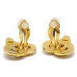 CHANEL 1997 Heart Earrings Gold Small AK38547k For Discount