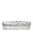 Chanel Metallic Silver Maxi Classic Reissue 2.55 Fashion