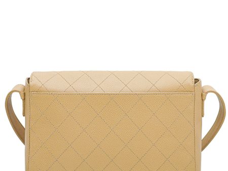 Chanel Beige Vintage Shoulder Bag Cheap