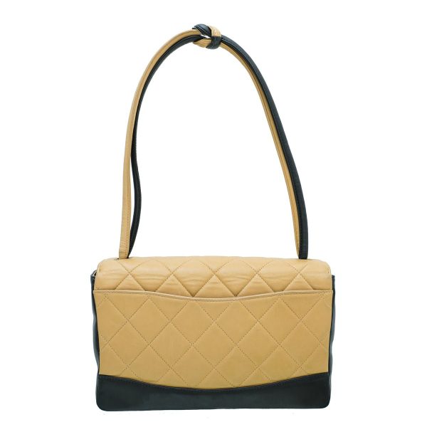 Chanel Bicolor Tie Knot Flap Bag Online now