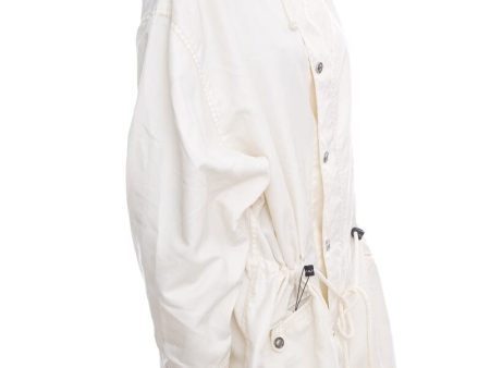 Chanel Boutique Ivory Wind Breaker Jacket Online Sale