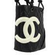 Chanel Black Calfskin Cambon Ligne Tote Handbag Hot on Sale