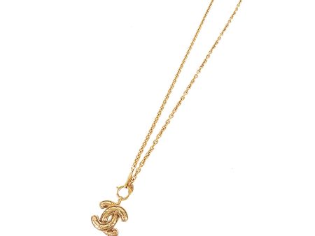 Chanel CC Pendant Necklace (SHG-GNRQLN) For Discount