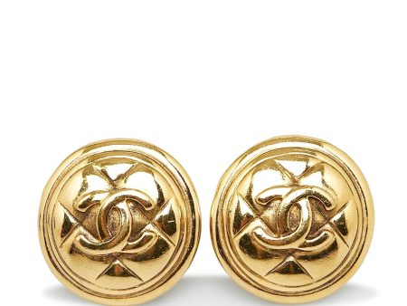 Chanel CC Clip-On Earrings (SHG-kOMIlt) Online Hot Sale