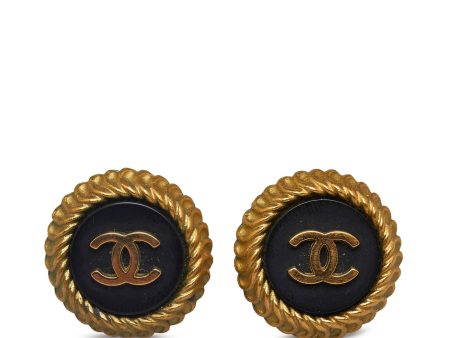 Chanel CC Clip-on Earrings (SHG-yCsEul) Cheap