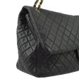 Chanel Black Calfskin XXL Single Flap Shoulder Bag Online Hot Sale