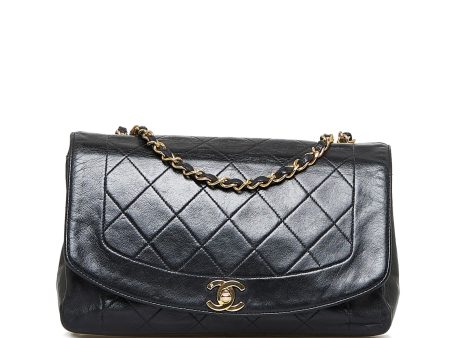 Chanel Small Lambskin Diana Flap (SHG-8DGqg7) For Discount