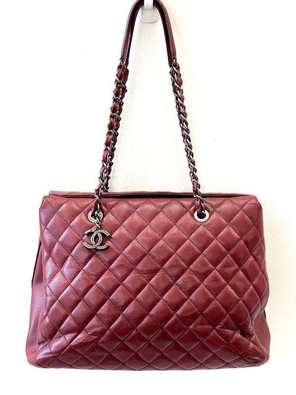 CHANEL CAVIAR QUILTED LEATHER CITY SHOPPER TOTE BAG Discount