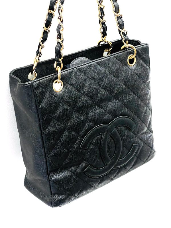 CHANEL CAVIAR QUILTED PETIT SHOPPING TOTE PST Supply