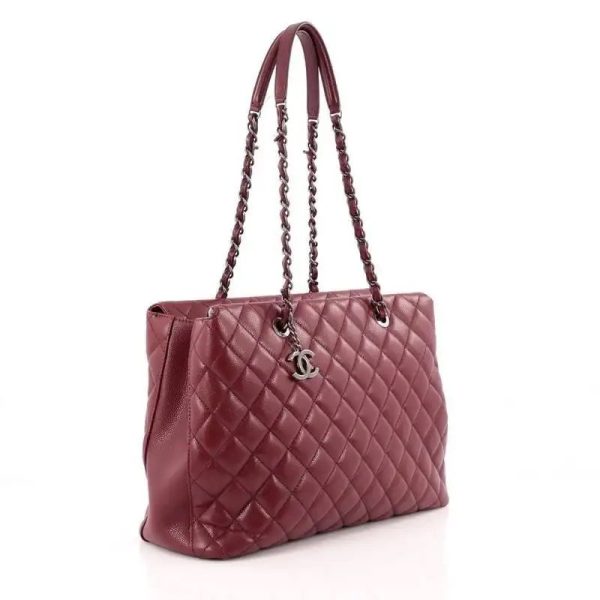 CHANEL CAVIAR QUILTED LEATHER CITY SHOPPER TOTE BAG Discount