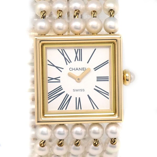 CHANEL 1989 Mademoiselle Watch #XL 18727 Fashion