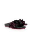 Chanel Tweed And Grosgrain Ribbon Camellia Slide Sandals - Size 8   38 (SHF-MS8WJl) Discount