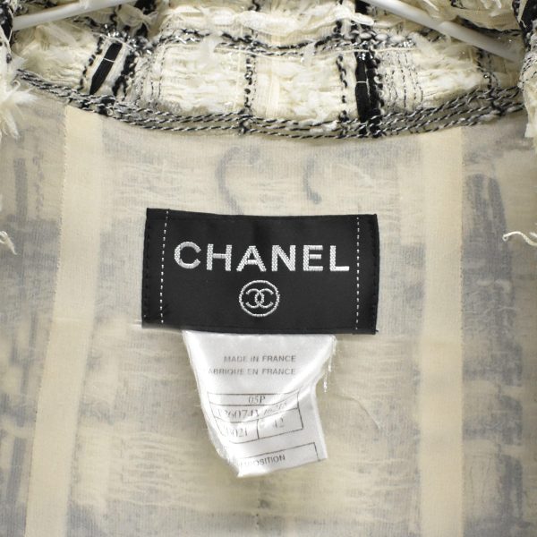 Chanel Tweed Dress - Women s 42 Discount