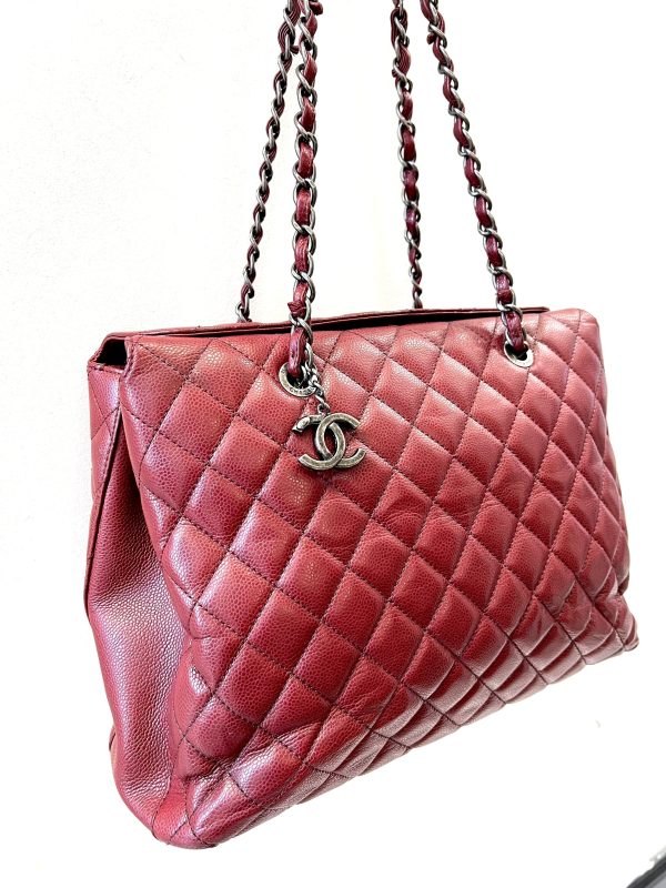 CHANEL CAVIAR QUILTED LEATHER CITY SHOPPER TOTE BAG Discount