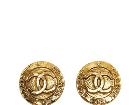 Chanel CC Clip-On Earrings (SHG-5otTcM) Online now