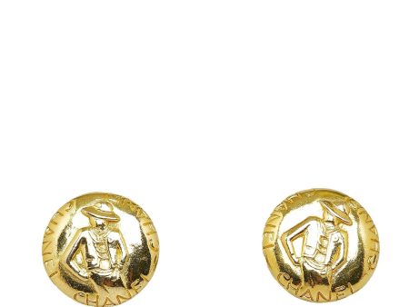 Chanel CC Clip-on Earrings (SHG-gjp8rX) Sale