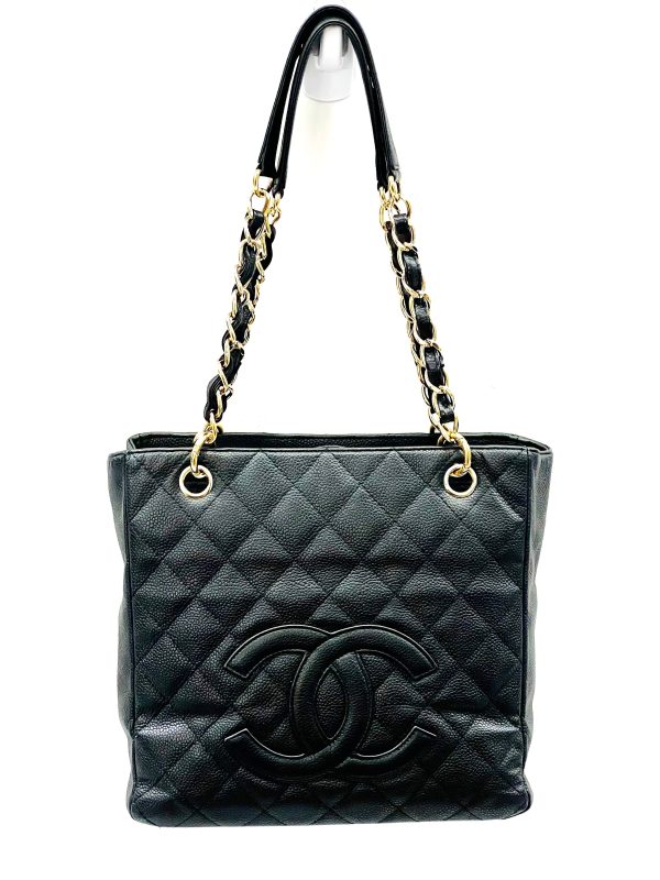 CHANEL CAVIAR QUILTED PETIT SHOPPING TOTE PST Supply