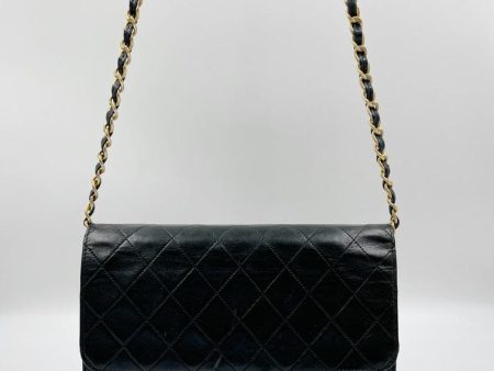 Vintage Black Chanel Flap Bag Fashion