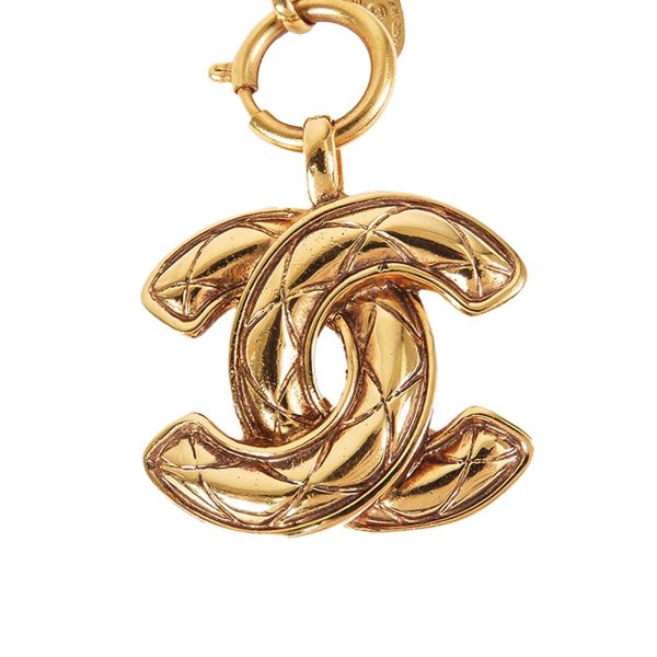 Chanel CC Pendant Necklace (SHG-GNRQLN) For Discount