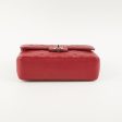 Chanel 18B Small Classic Flap Caviar Red For Sale