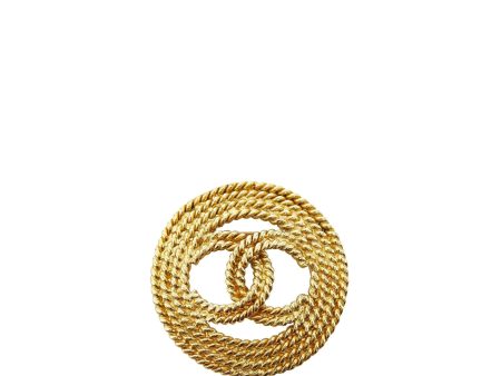 Chanel CC Brooch (SHG-BjFtPh) Online now