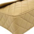 CHANEL  Beige Caviar Pocket Camera Bag Large 92578 For Cheap