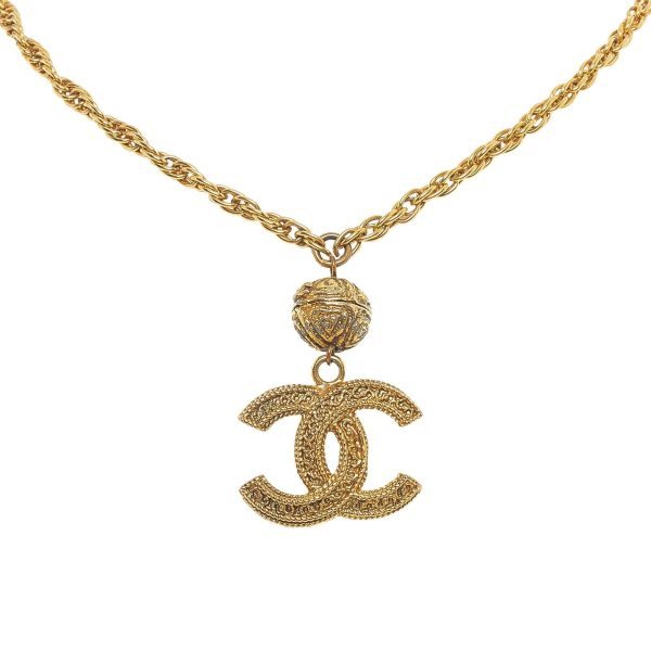 Chanel CC Pendant Necklace (SHG-WTJatb) Hot on Sale