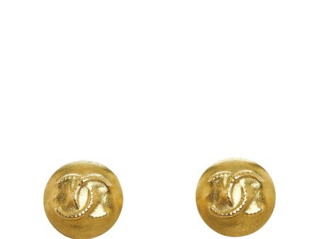 Chanel CC Clip-on Earrings (SHG-SyHjCg) Supply