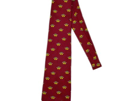 Chanel Neck Tie Bordeaux Small Good Hot on Sale