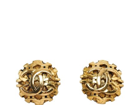 Chanel CC Clip-On Earrings (SHG-hOcee2) Discount