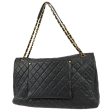 Chanel Black Calfskin XXL Single Flap Shoulder Bag Online Hot Sale