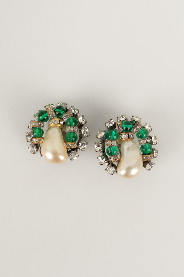 Boucles d oreilles anciennes Chanel Online Hot Sale