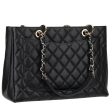 CHANEL CAVIAR QUILTED LEATHER GST TOTE BAG on Sale