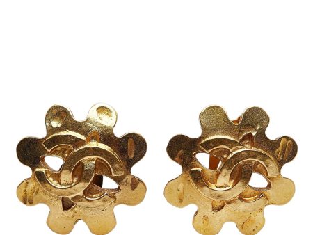 Chanel CC Clip-on Earrings (SHG-NldZVZ) Online