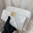 Chanel 19 Maxi Flap Bag White For Discount